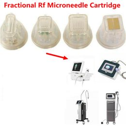 Radio Frequency machine microneedle fractional skin lifting 10pin 25pin 64pin and nano micro needle for 4 tips head gold cartridge Disposable