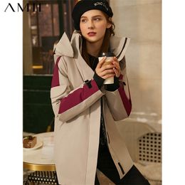 Minimalism Winter Down Coat Women Fashion High technology Thermal Storage Hooded White Duck Jacket 12070435 210527