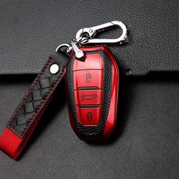Shell Cover Holder Car Key Fob Case 5008 DS5 DS6 208 DS3 For C4 C5 C4L X7 C6 C3-XR 3008 4008 Keychain