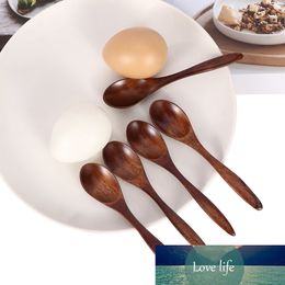 5pcs/lot Natural Wood Spoon Bamboo Cooking Utensil Soup Tea Coffee Spoon Kitchen Soup-Teaspoon Tableware Accessories