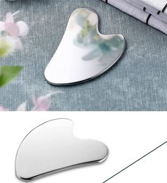 Wholesale Massage Stones Rocks Stainless Steel Gua Sha Scraping Tool Facial Guasha for Face Body SPA KD1