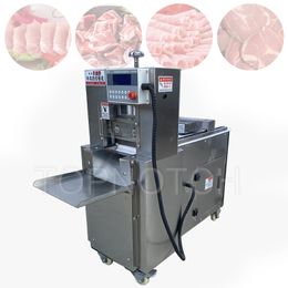 Commercial Vertical Cutting Machine Mutton Beef Block Dicing Cutter Frozen Poultry Meat Cube Slicer Maker