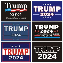 Hot 2024 US presidential campaign Trump sticker new trump 2024 car sticker Home Decorative stickers T2I51700