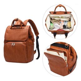 Mummy Bag With 1 Diaper Multifunctional Large Capacity Baby Care Bags Mom Travel Backpack Maternity Pregnant Organiser Storage