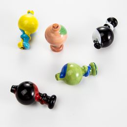 Inch 7cm Cute Colourful Glass Pipe Glass Bowl Dab Bubbler Coloured Heady Smoking Household Sundries Oils Glass Oil Burner Pipes DCC25