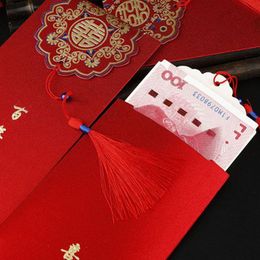 Gift Wrap 2 Pcs/Pack Fashion Holidays And Weddings Variety Multiple Creativity Bronzing Year Red Envelope