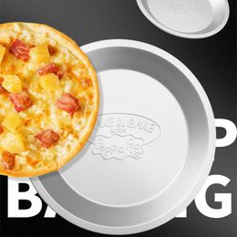 4.8-inch Round Shape Alloy Pizza Pie Pan Jelly Tarte Tart Mold for DIY Baking Accessories