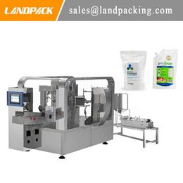 Fully Automatic Multi-Funtion High Efficiency Liquid Alcohol Premade Pouch Rotary Fill and Seal Machine Doypack Packing Machine