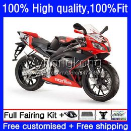 OEM Injection For Aprilia RSV-125 RSV 125 RS Red black hot 125 RR 125RR 2006 2007 2008 2009 2010 2011 Body 8No.70 RSV125 R RSV125RR RS-125 RS4 RS125 06 07 08 09 10 11 Fairing