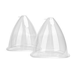 A pair For Therapy Buttock Breast Lifting Cupping Vacuum Slimming Machines Large XL XXL18cm 160ML/21cm 180ML Cup