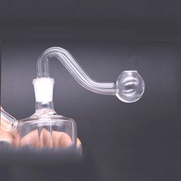 10mm 14mm 18mm Glass Oil Burner pipe Clear Thick Pyrex Male Female Joint oil bowl For Water Pipes Bong Dab Rig high quality