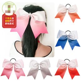 8PCS GlitterS CheerS BowS Cheerleading Glitter Bow Cheer For Girls