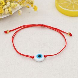20pcs/lot Bracelet For Couple Jewelry Red String Bracelets Turkish Evil Eye Braclets Greek Eye 2021 Women Trendy Couples Gift
