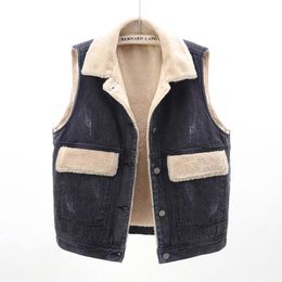 Chaleco De Mezclilla Negro De Las Mujeres Oferta Online | DHgate.com
