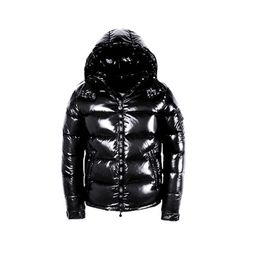 The King Of Down Jackets Men Hooded Winter Down Jacket With NFC Detachable Hat White Duck Down Filling Warm Casual Coat 211216