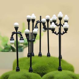 Craft Vintage DIY Miniature Lamp Creative Garden Home Decoration Mini Artificial Micro Landscaping For Handmade Accessories Y0910