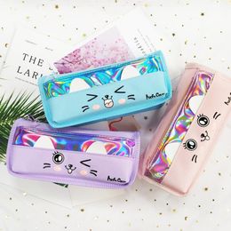 Pencil Cases Case Cutesta Tionery Student Kawaii Large Capacity Office Stationery And School Supplies For Kids