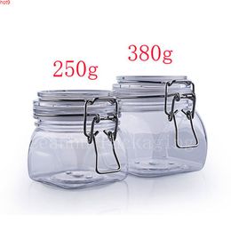 Clear PET Sealed Cans,Empty Cream Jars Cosmetic Packaging,DIY Refillable Mud Mask, Honey Skin Care Packaging Container,Wholesalegood qty