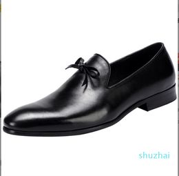 Luxury Men dress shoes Brand factory strict selected Leather and work waxed vintaged leather pigskin insole Eu 38-46 most sizes