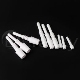 Smoking Ceramic Tip Nails NC Kits 10mm 14mm 18mm Male Food Grade Replacement Tips For Glass Water Bongs Dab Oil Rigs Pipes