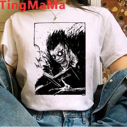 Ölüm Not Shinigami Ryuk tişört kadın çift elbise baskı vintage grafik tees kadın ulzzang üst tees tişört estetik x0621