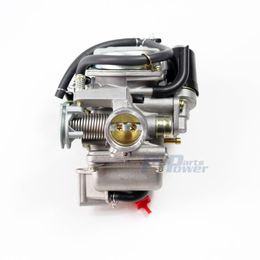 GY6 125cc 150cc SCOOTER Moped PD24 Carburetor CARB Carby For ATV Go Kart Roketa Lance Coolster Taotao Sunl Tank New