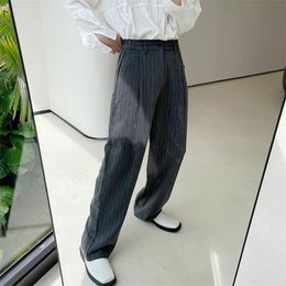 Men's Pants Suit Straight Spring And Autumn Style Mature Gentleman Classic Leisure Loose Large