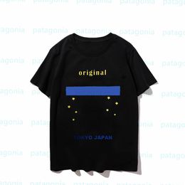 Famous Mens High Quality T Shirt Man Letter Print Round Neck Short Sleeve Black White Fashion Men Women Casual Tees Size S-2XL