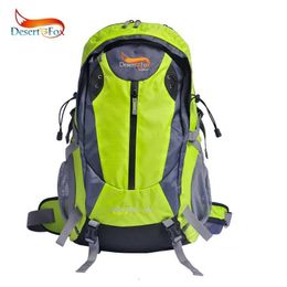 Desert&Fox Outdoor Packable Hiking Backpack, Lightweight Waterproof 40L Camping Climbing Bag, Outdoor Sport Travel Daypack Q0721