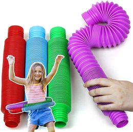 DHL big size Fidget tube Toys Relax Therapy Stress Relief Feeling Winding Decompression Educational Toy Brain Imagine Tools to Focus wholesale