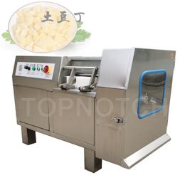 High Capacity Industrial Fresh Frozen Meat Cutting Machine Meat Dicer Maker