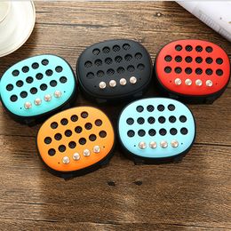 T9 mini colorful small bluetooth speaker, classic medieval appearance, support TF USB subwoofer