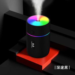 CDEN Car Air Humidifier Portable Ultrasonic Mini Diffuse for Home USB Fogger Maker with LED Night Lam 210724
