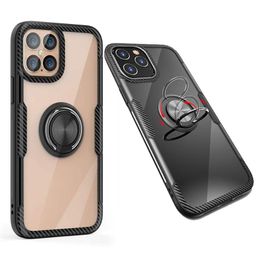 Cell Phone Cases with Car Magnetic Kickstand Ring Phones Case For iPhone 12 Mini 11 Pro XS Max XR X 6 7 8 Plus Samsung Note20 S20 TPU Shockp