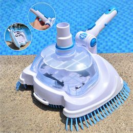 Pool & Accessories Swimming Spa Vacuum Head Cleaner Manual Suction Machine Cleaning Maintenance Tools Swim Scrubber