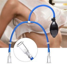 Hand Held Pump Nipple Cylinders Sucking Enlarger Sexy Toys For Women SM Flirting Tools Clitoris Sucker Nipples Massage Pumps