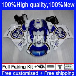 Lucky blue Body For SUZUKI SRAD GSXR750 600CC GSXR 750 600 CC 96 97 98 99 00 Bodywork 16No.32 GSX-R600 750CC GSXR600 96-00 GSXR-750 1996 1997 1998 1999 2000 Fairing Kit