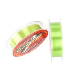 Nylon Fishing Line Fluorocarbon Coated Monofilament Leader Carp Wire Accessories Green Braid