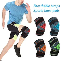 Elbow & Knee Pads Sports Bandage Elastic Support Sleeve Compression Brace For Work Out Gym Hiking