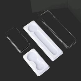 Plastic Blister PVC Blank Retail Display Packaging Box for Airtags Protective Cover Case Protect Sleeve Package Boxes for Air tag Case