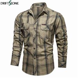Autumn Men's Military Tactical Shirt Cotton Men's Combat Army Shirts Plus Size 4XL Long Sleeve camisa militar Male Shirt 210705
