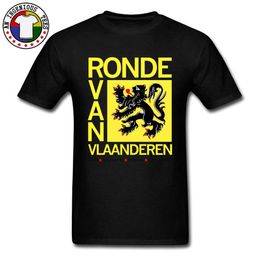 Men's Cool Tee Shirt Homme our of Flanders s 100% Cotton Men Geek ops s est Designer 210629