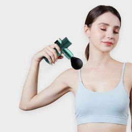 Fascia gun MINI mini portable relaxing electric massage stick vibrating fascia grab massage hammer Y1223