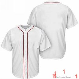 Customize Baseball Jerseys Vintage Blank Logo Stitched Name Number Blue Green Cream Black White Red Mens Womens Kids Youth S-XXXL 1XL1CKKX1
