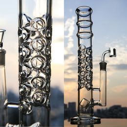 Thick Glass Water Bongs Percolator Heady Dab Rigs Hookahs Shisha Smoke Glass Pipe Matrix Perc with 18mm joint