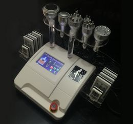 8 IN 1 Ultrasound Cavitation RF Radio Frequency Face Lifting Lipolaser For Weight Loss