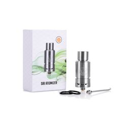 Crossing saionara wax heaters dab atomizer splash cap mouthpiece adjustable airflow kanthal coil vaporizer with multi style replacement coils