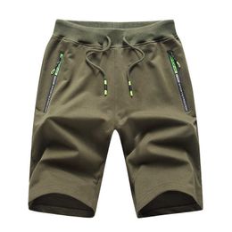 2021 Fashion running men's Capris large student loose fitting beach pants sports shorts Casual shorts Summer men's shorts casua X0705