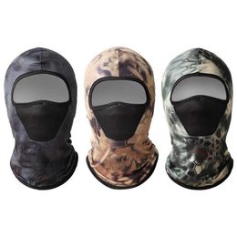 3D Hunting Hunter Camouflage Camo Headgear Balaclava Face Mask for Wargame Paintball Hunting Fishing Cycling Mask Equipment Y1020