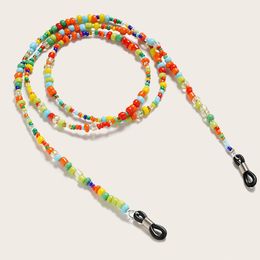 Bohemia Acrylic Color Beads Eyeglass chain Lanyard Glasses Chains Women Accessories Sunglasses Hold Straps